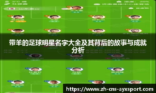 带羊的足球明星名字大全及其背后的故事与成就分析
